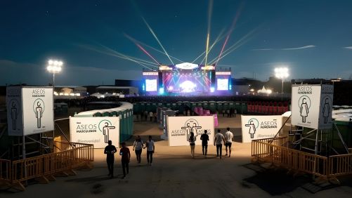 Planificación de zonas sanitarias en eventos: Evita colas y mejora la experiencia del público
